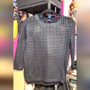 COS waxed Cotton Sweater